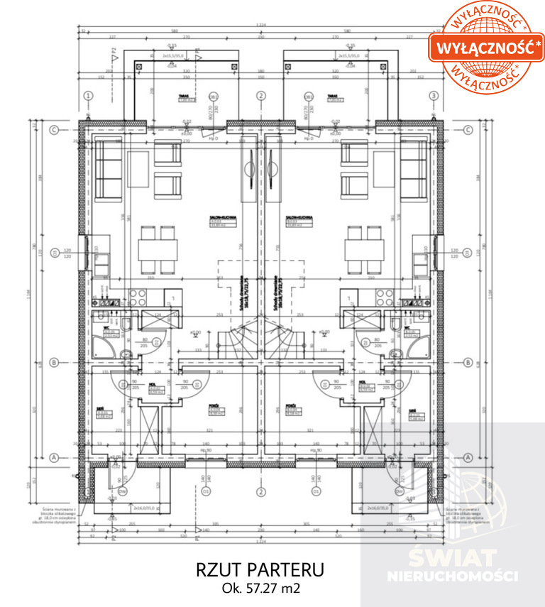 Dom wykończony pod klucz! w zabudowie bliźniaczej. (4)