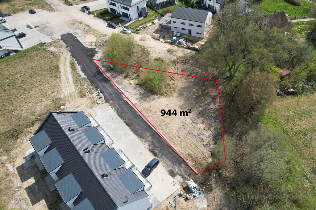 Działka budowlana na Osowie z pozwoleniem i MPZP (1)