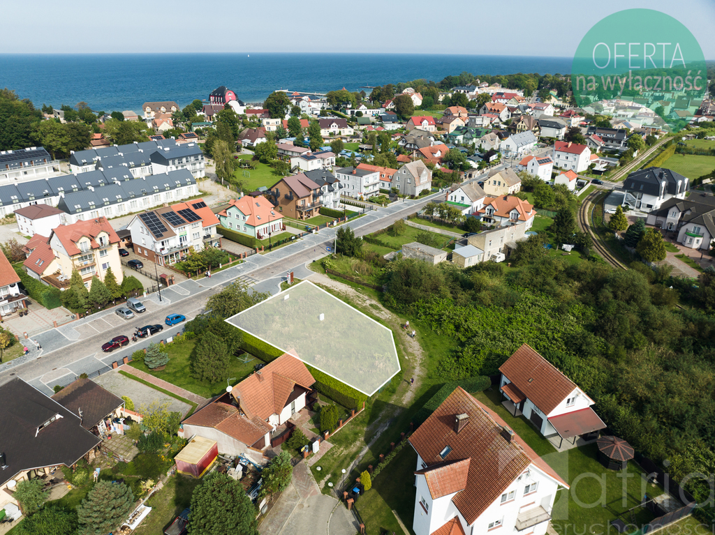 Działka w centrum  Niechorza z MPZP. Wyłączność! (1)