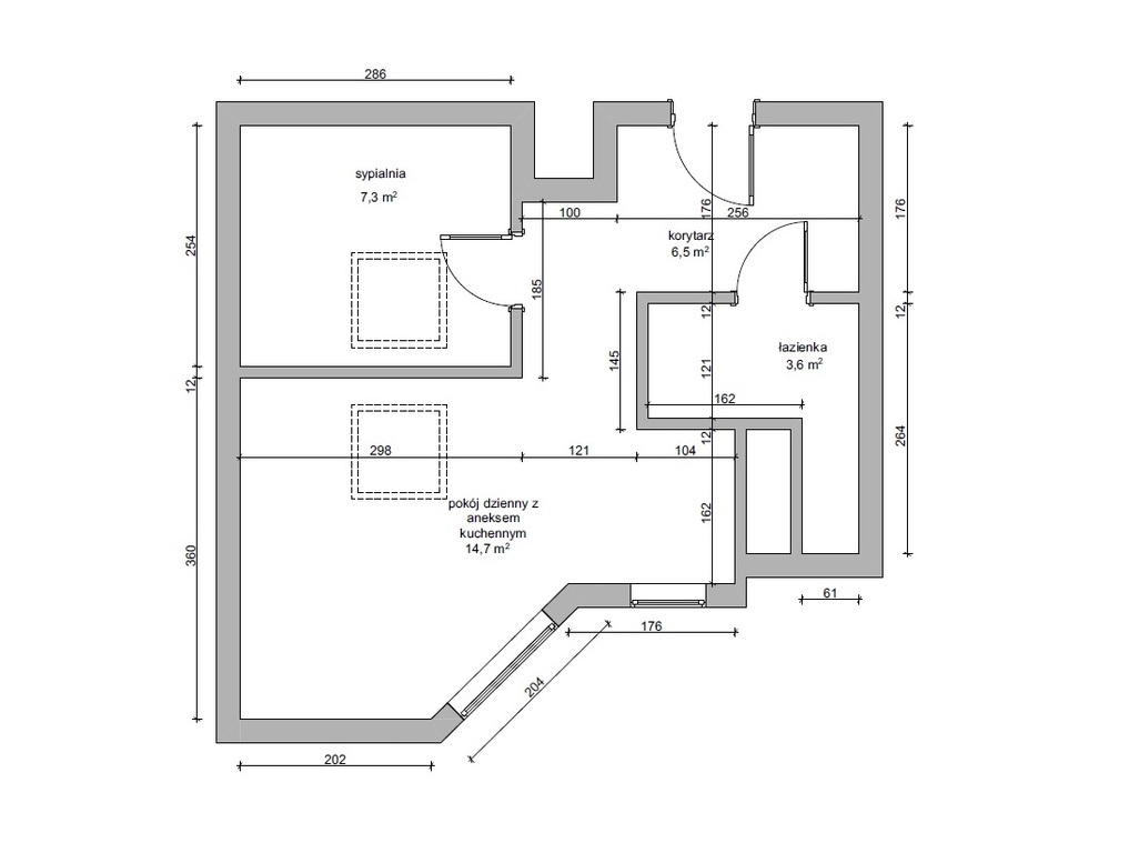 Mieszkanie 2 pokojowe w Śródmieściu (7)