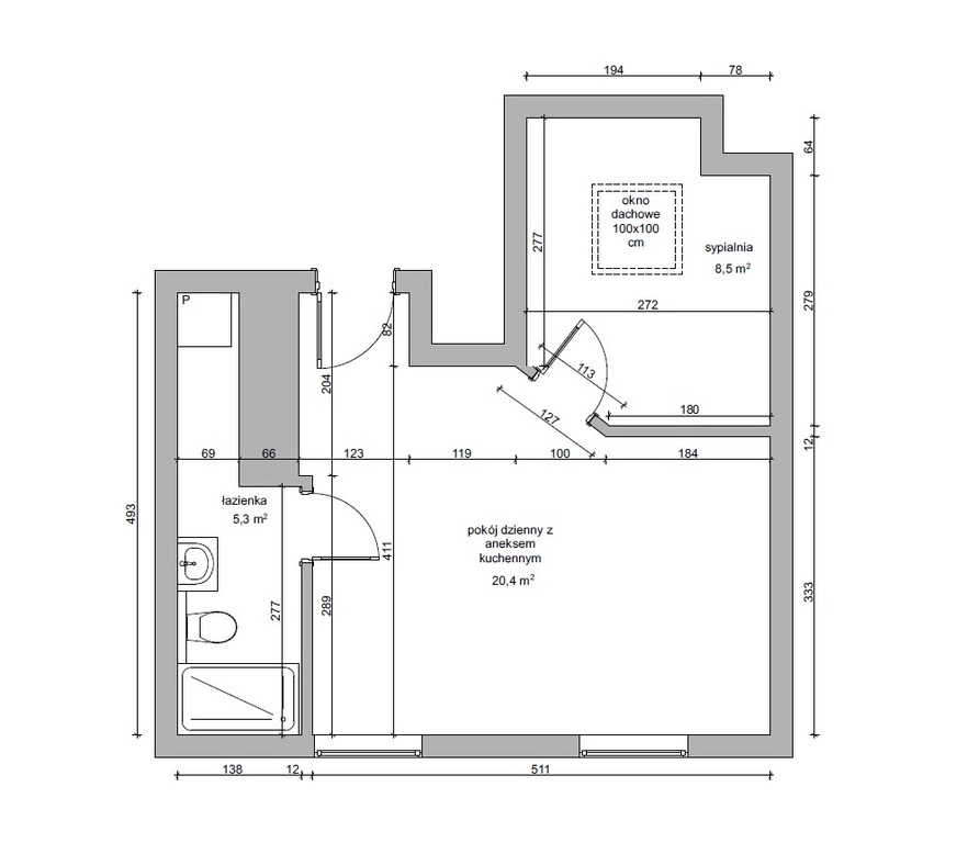Mieszkanie 2 pokojowe w Śródmieściu (10)