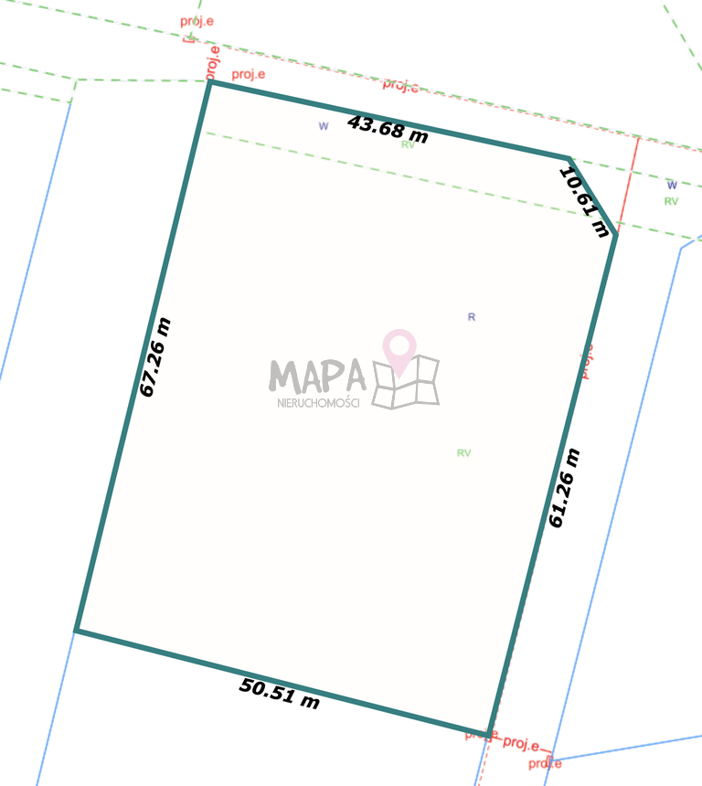 Budowlana działka w Brzózkach - 3405m2  bez PCC 2% (2)