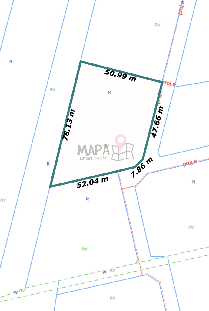 Budowlana działka w Brzózkach - 3211m2  bez PCC 2% (2)