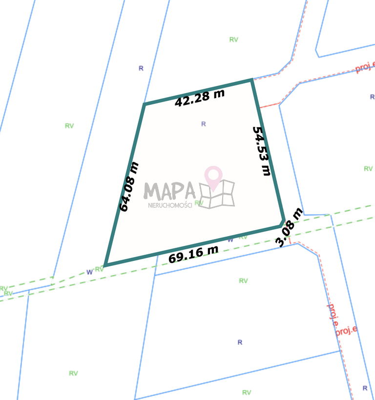 Budowlana działka w Brzózkach - 3115m2  bez PCC 2% (2)