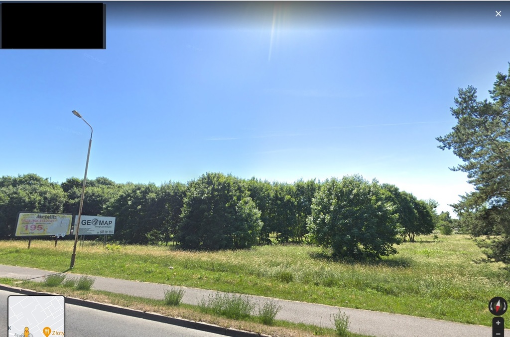 Działka przy głównej drodze (1)