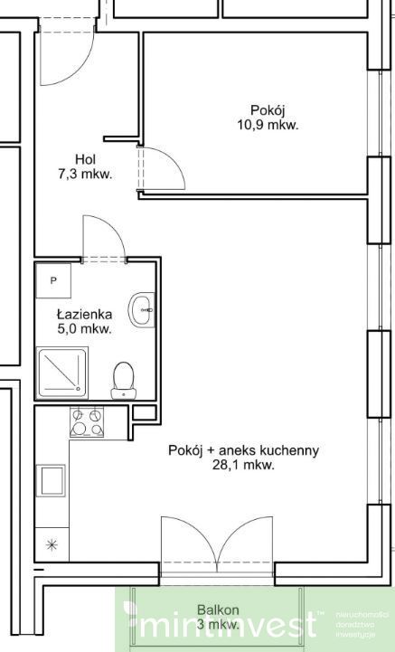 Mieszkanie w centrum miasta (4)