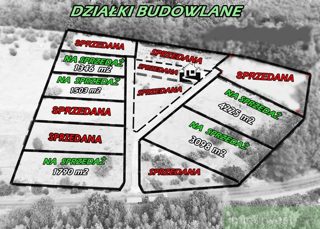 Działka Miłowo z mediami i warunkami zabudowy (3)