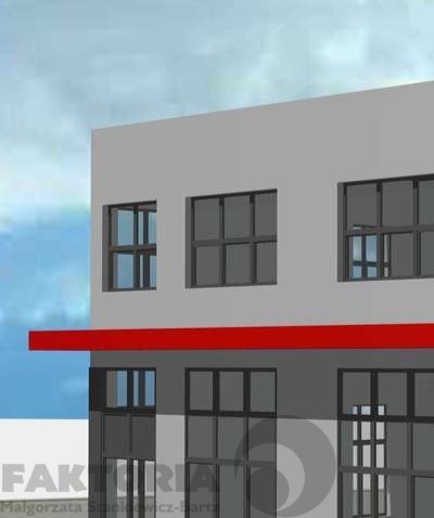 Działka 2957 m2 z pozwoleniem na budowę obiektu. (2)