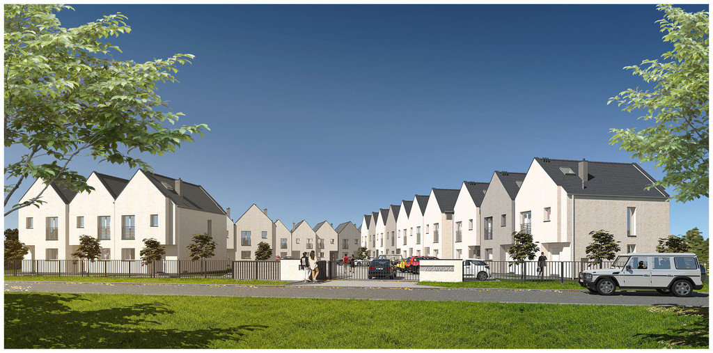 Gumieńce nowy dom w zabudowie szeregowej (1)