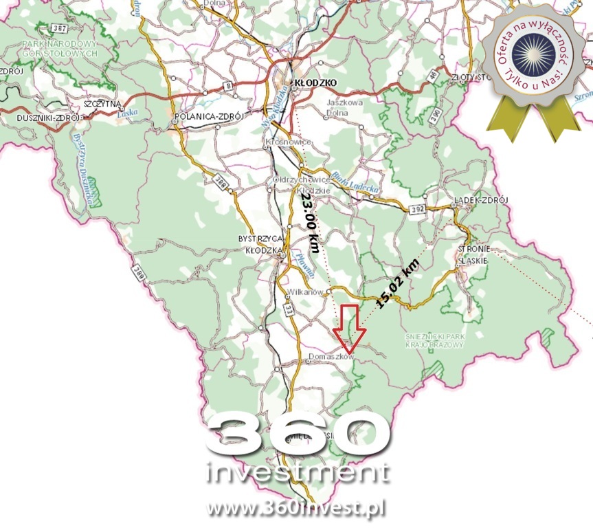 Działka bud. w górach okolice Bystrzycy Kłodzkiej (3)