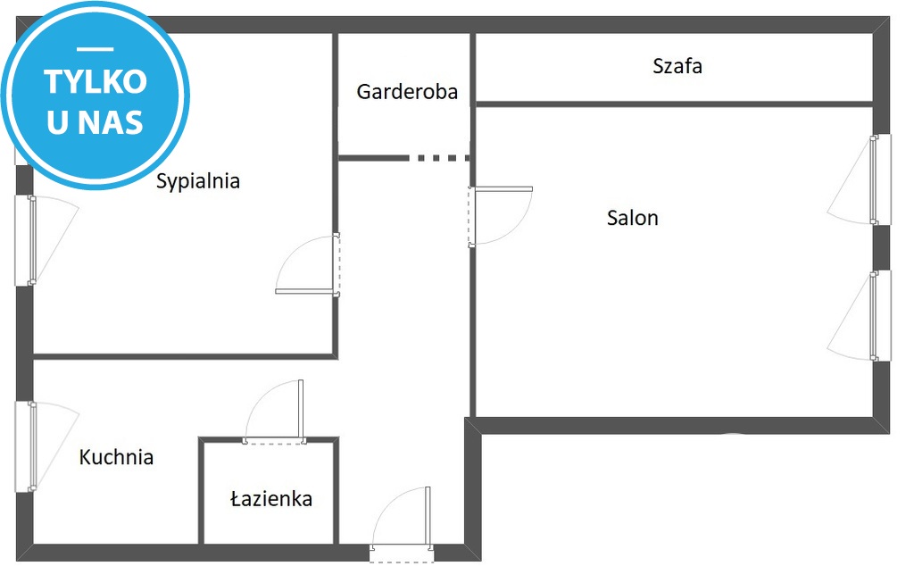 2 pokoje przy Parku Kasprowicza. Mozliwa zamiana. (10)