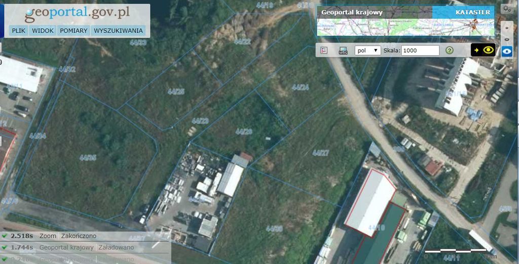 DZIAŁKA MIERZYN UL. LUBIESZYŃSKA 950 M2-WYNAJEM. (4)