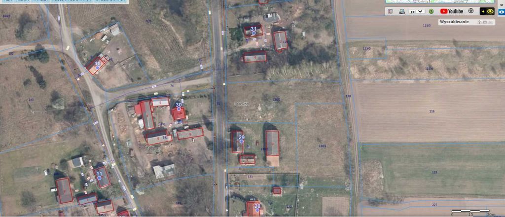 Działka 2400m2,Burowo, gm Goleniów (1)