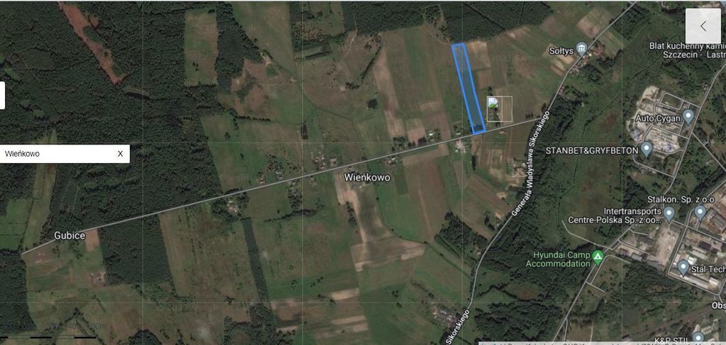 Działka Wieńkowo, 3.38 ha,gm. Police. (3)