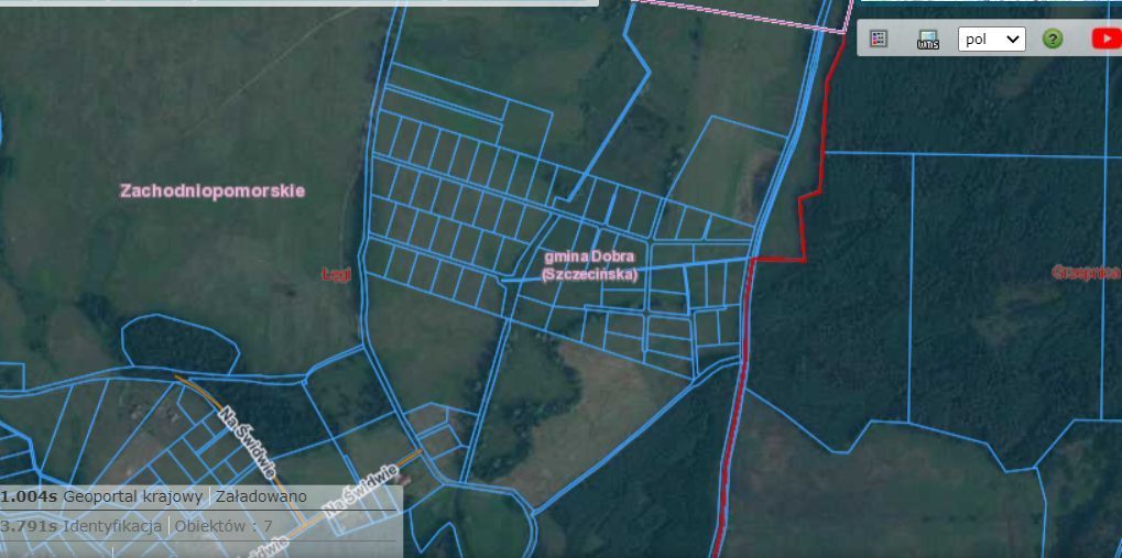 Działka o pow.3219 m2,Łęgi,gm. Dobra,Na Świdwie. (4)