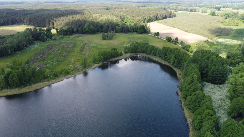 Działka bud.1501m2,obr.Piława,przy J.Łąkie,las. (1)