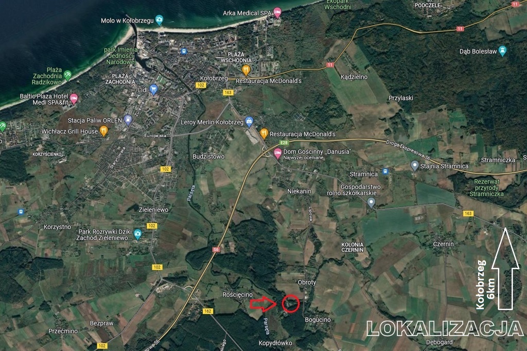 Obroty działka budowlana 6km od Kołobrzegu (10)