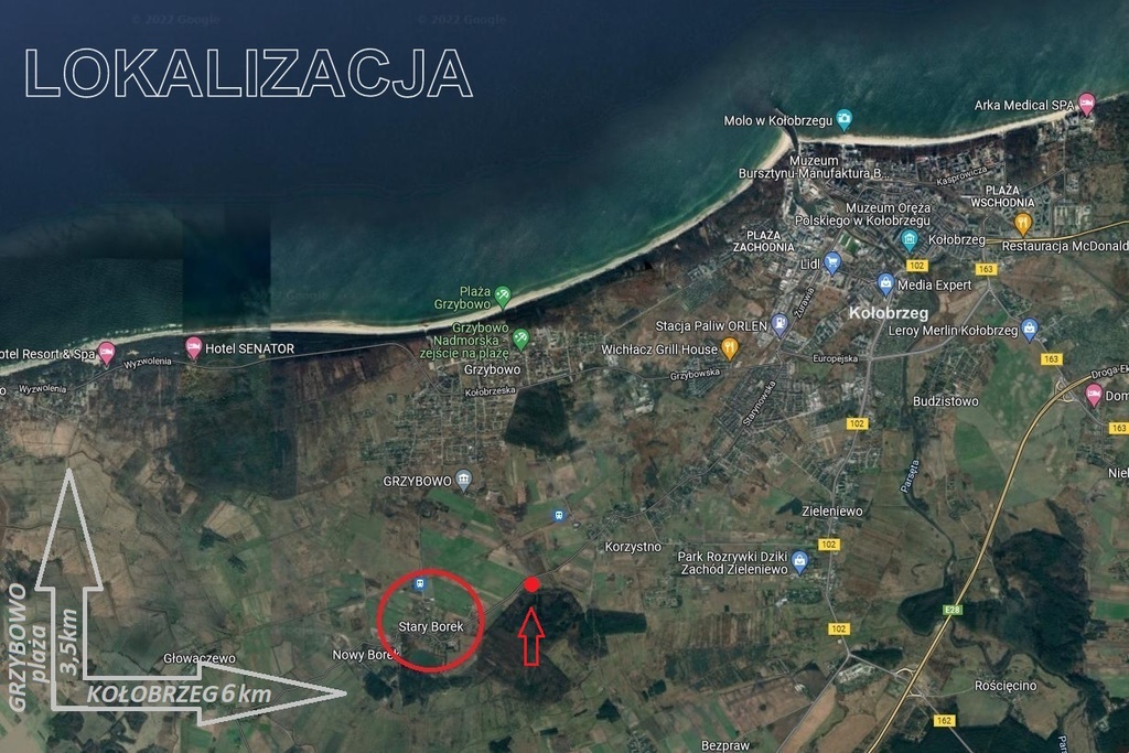 Rolna, 25,600 m2, Stary Borek  (1)