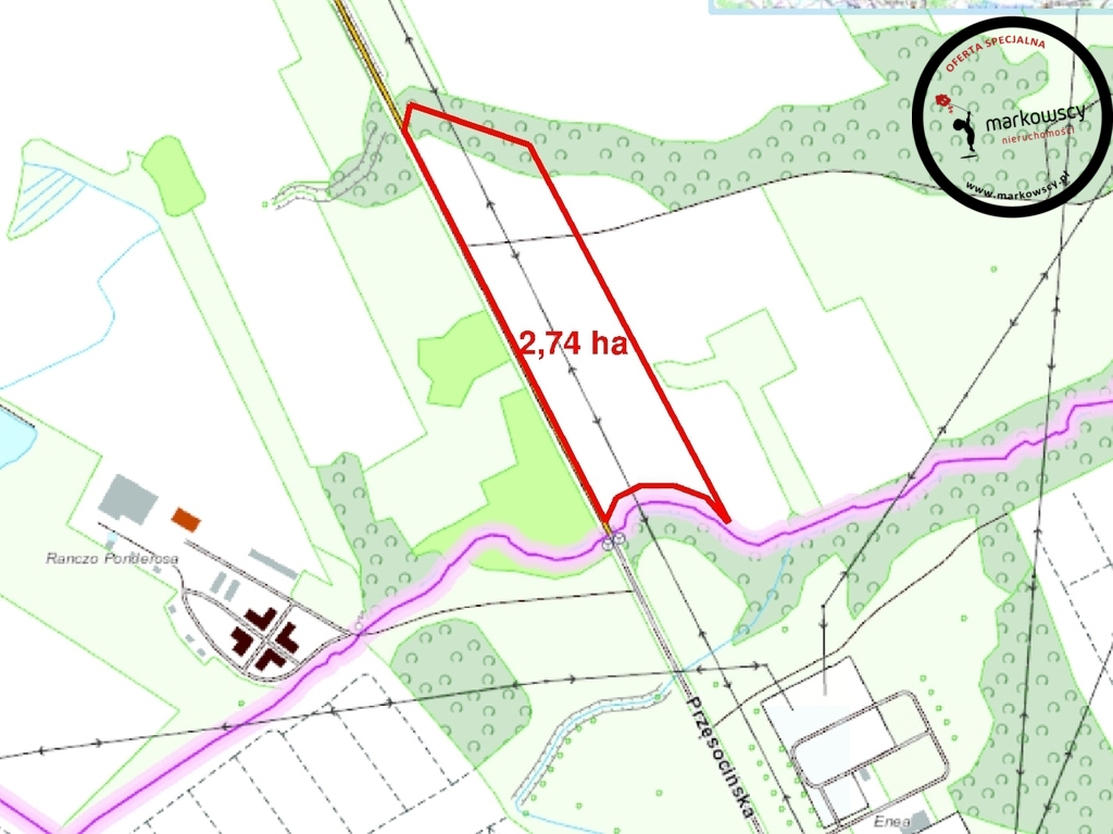 Przęsocin, przy ul. Szczecińskiej, pod inwestycję! (1)