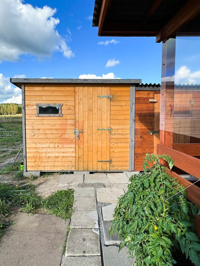 Dom drewniany na dużej działce Białuń. NA SPRZEDAŻ (14)