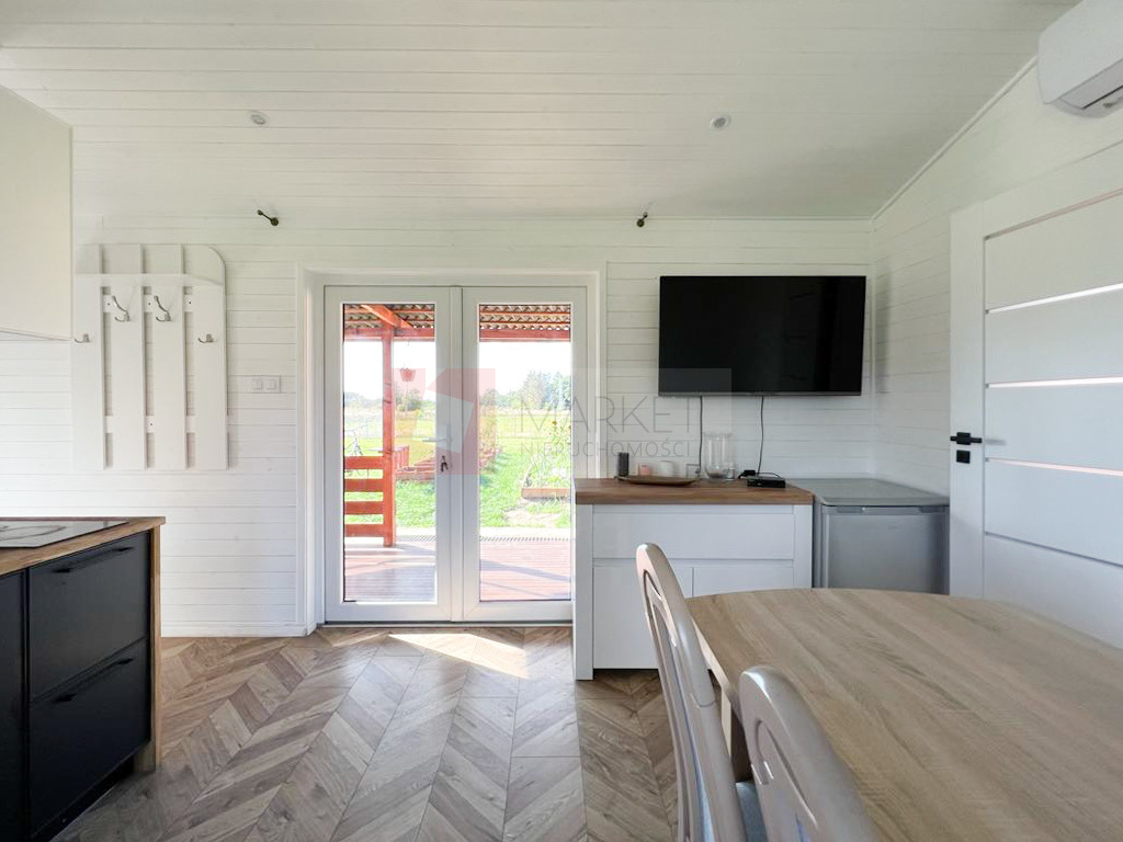 Dom drewniany na dużej działce Białuń. NA SPRZEDAŻ (7)