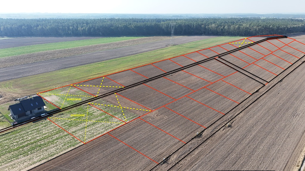 Piękne działki pod lasem w Żarowie! (1)
