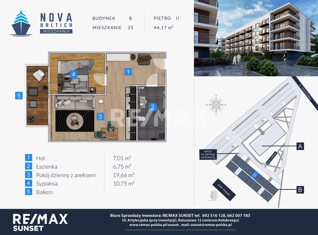 Promocja! 2 pokoje z balkonem od wschodu (2)