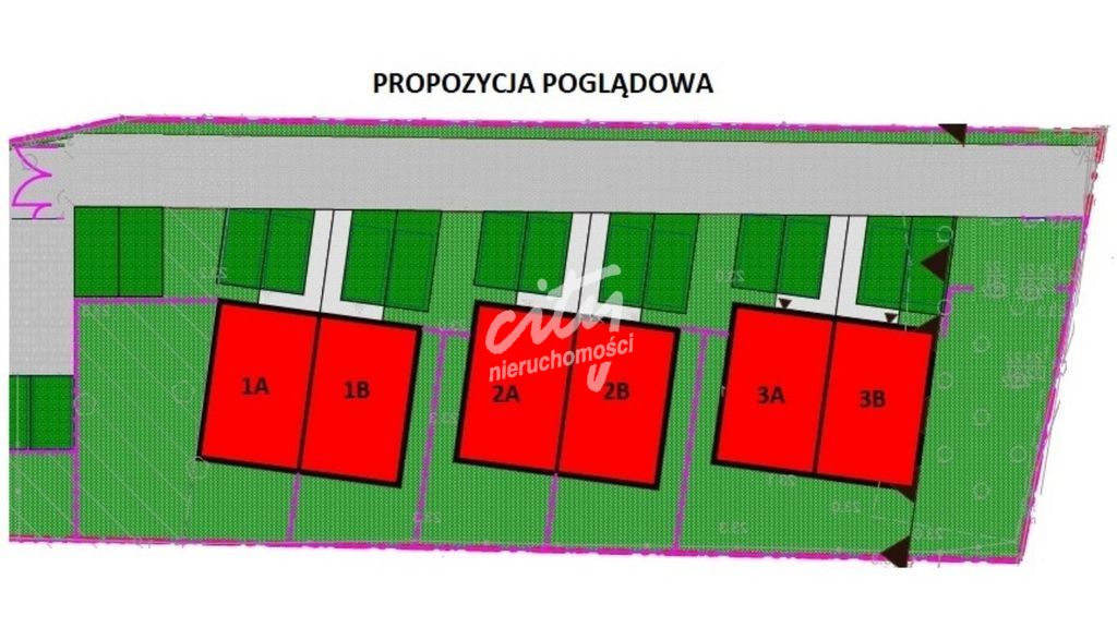 *DZIAŁKA BUD. DLA DEWELOPERA *1997m2* UZBROJONA* (1)