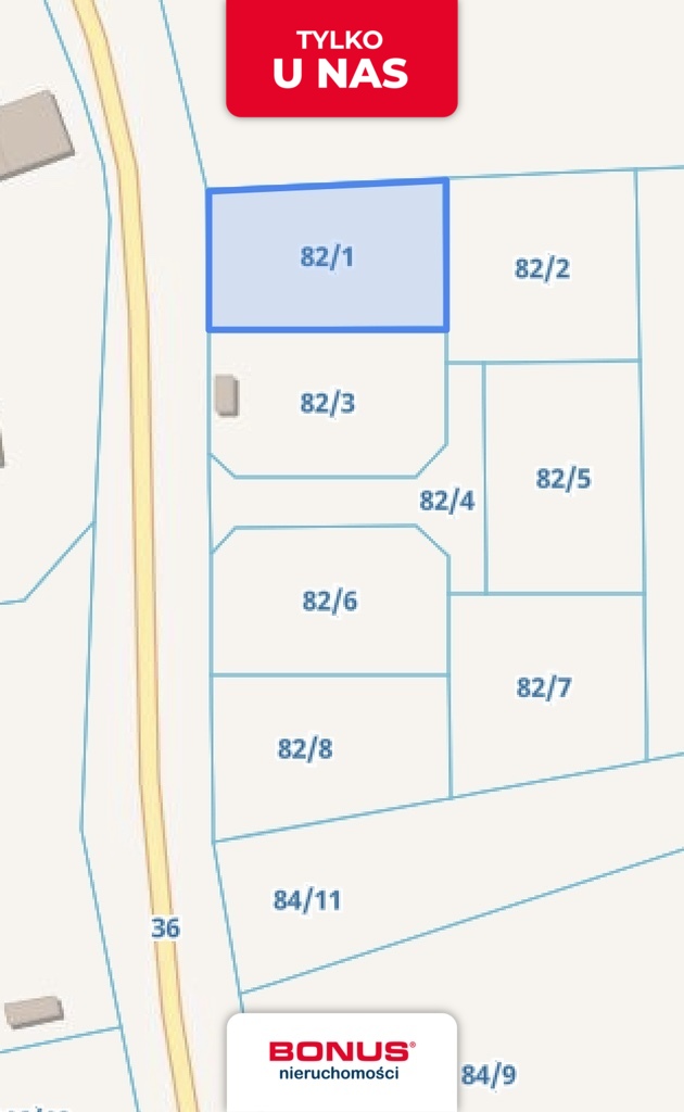 Działka z warunkami zabudowy w Gostyniu nad morzem (1)