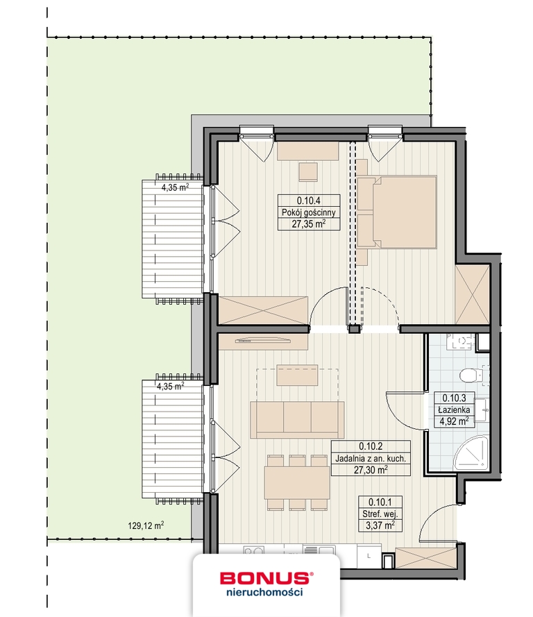 Apartamenty w Trzęsaczu! Basen! Ogródek! (4)