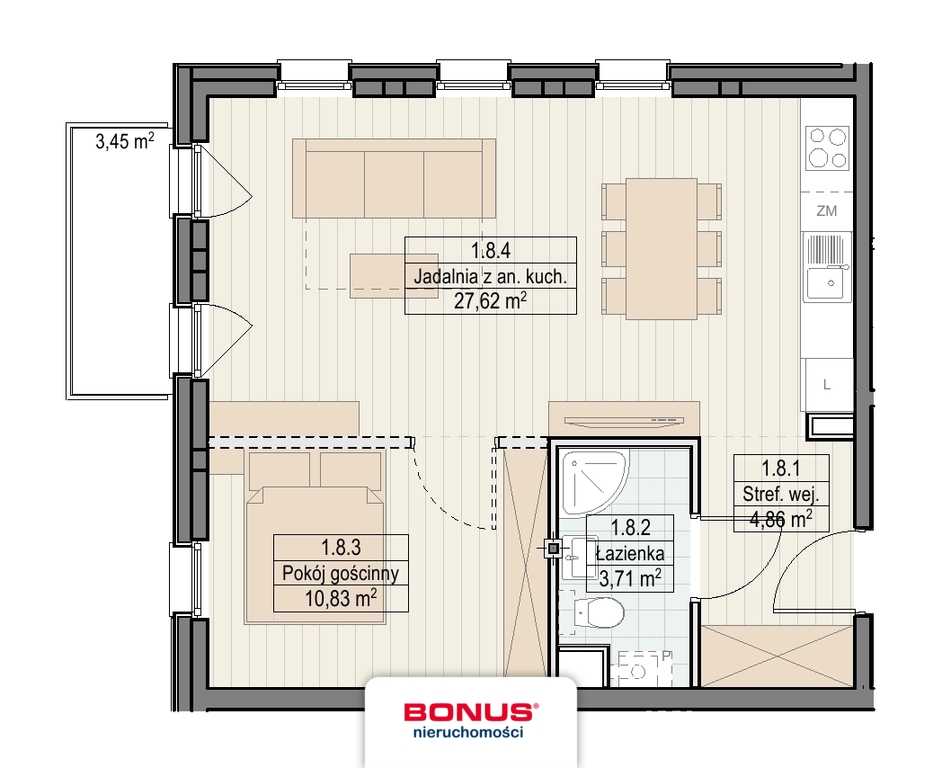 Apartamenty w Trzęsaczu! Basen! Plaża! (4)