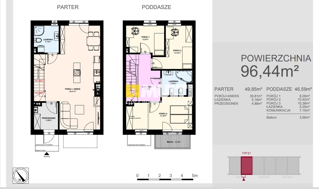 Dom szeregowy 3 kondygnacje Kołobrzeg.Promocja (4)