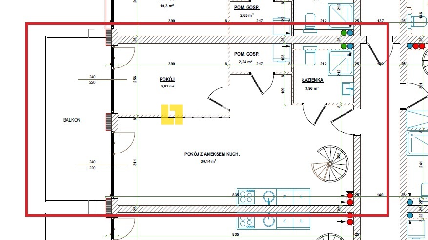 Apartament w Ustroniu Morskim widok na morze (5)