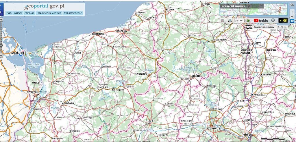 Działka 34.4977ha,m.Bobolice,las,oczko wodne,dr . (3)