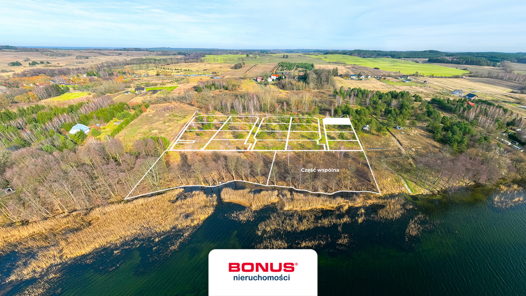 Najpiękniejsze działki nad jeziorem Lubie:) (1)