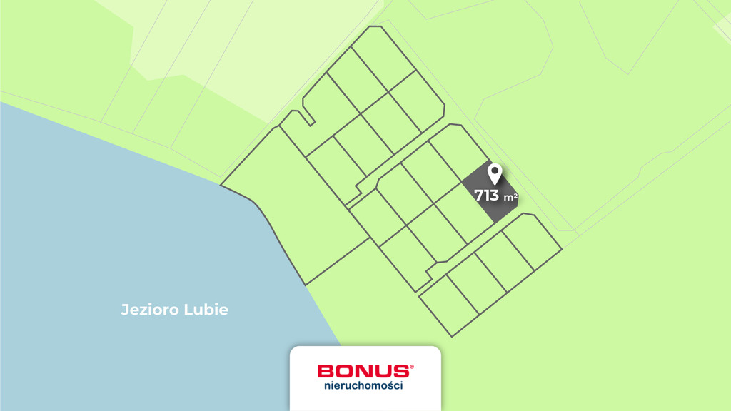 Najpiękniejsze działki nad jeziorem Lubie:) (3)