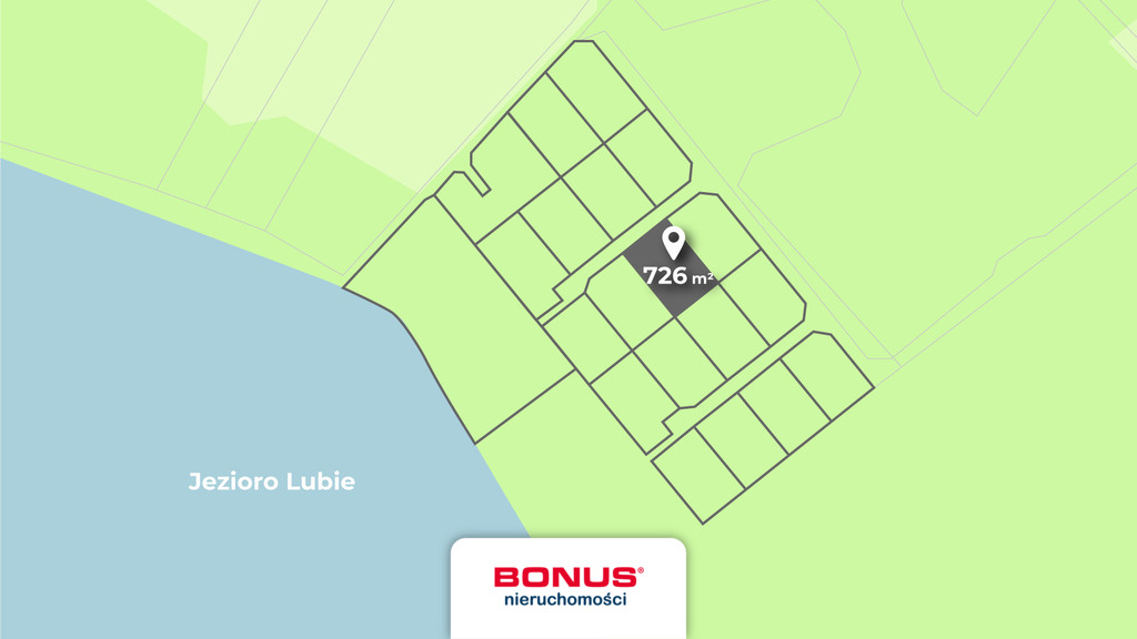 Najpiękniejsze działki nad jeziorem Lubie:) (3)