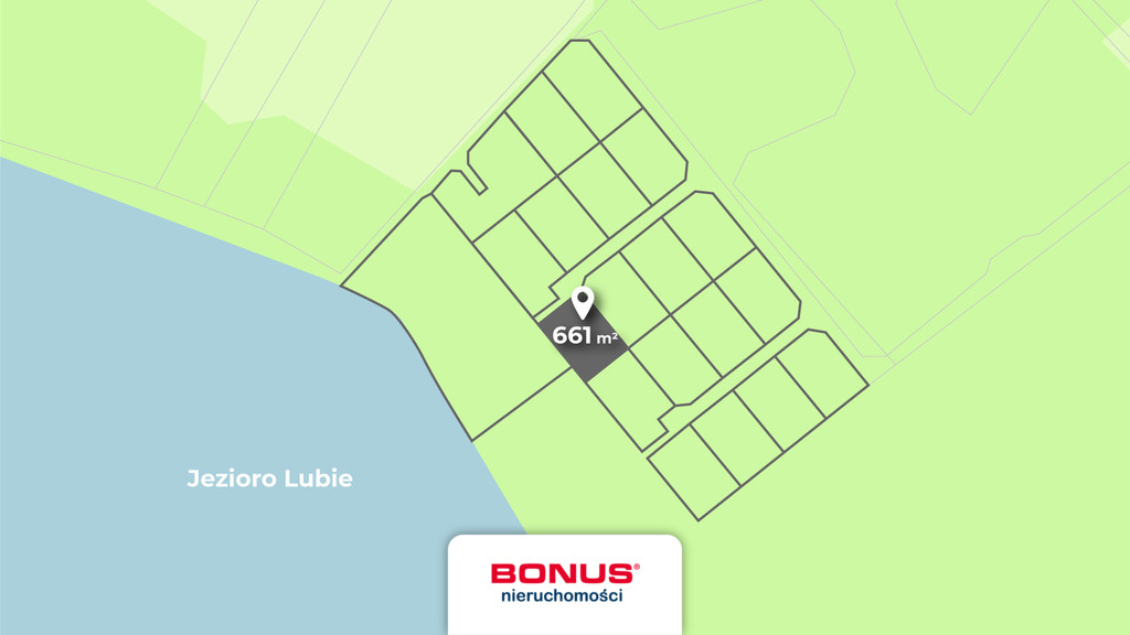 Najpiękniejsze działki nad jeziorem Lubie:) (3)