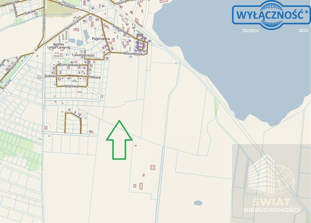 Nad Morzem duża działka POGORZELICA (6)
