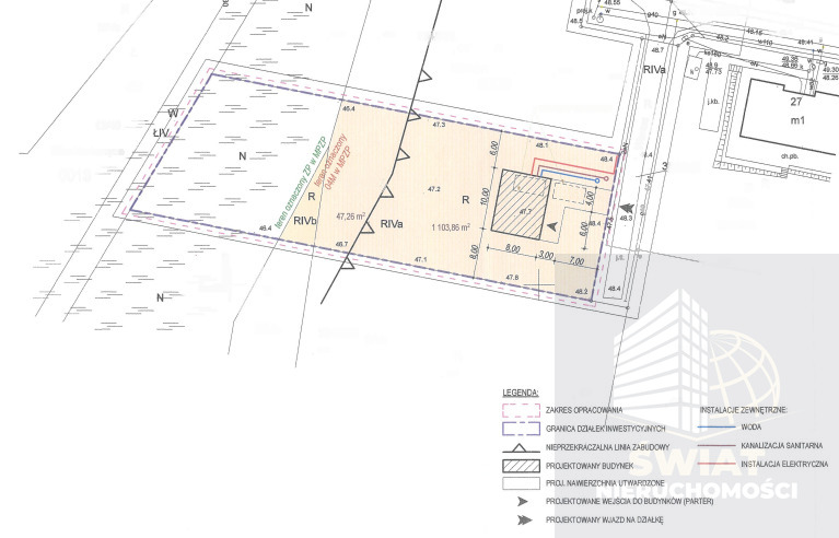 Działka w Mierzynie - 1717m (2)