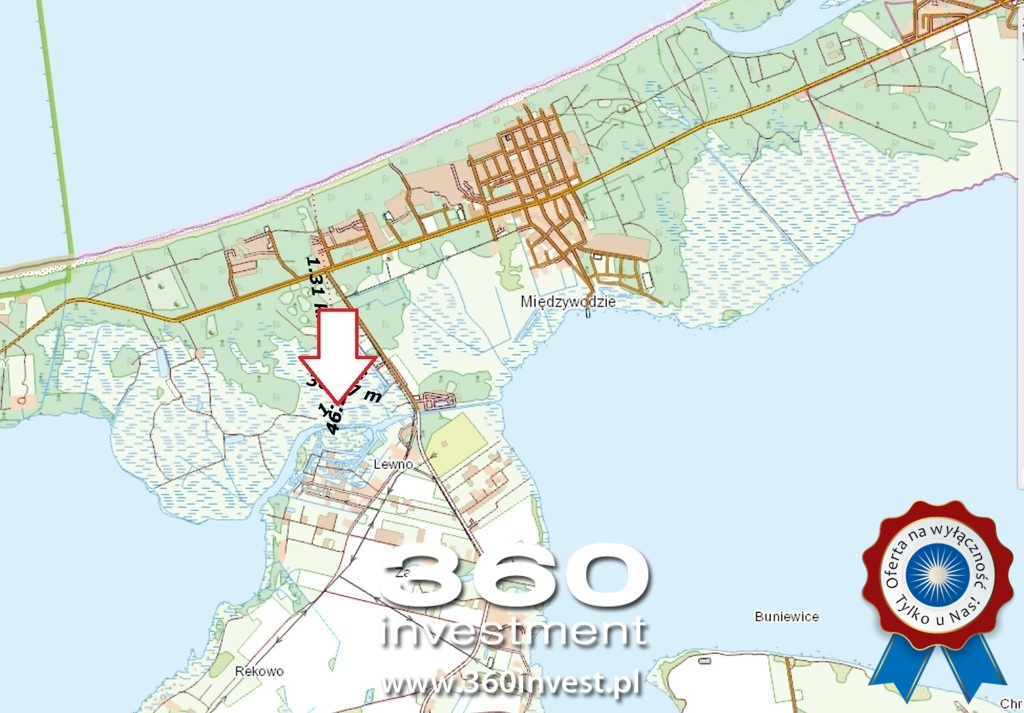 Międzywodzie mpzp, 1709m2, uzbrojenie (2)