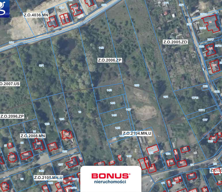 Duża działka na Osowie z Mpzp częściowo podzielona (2)