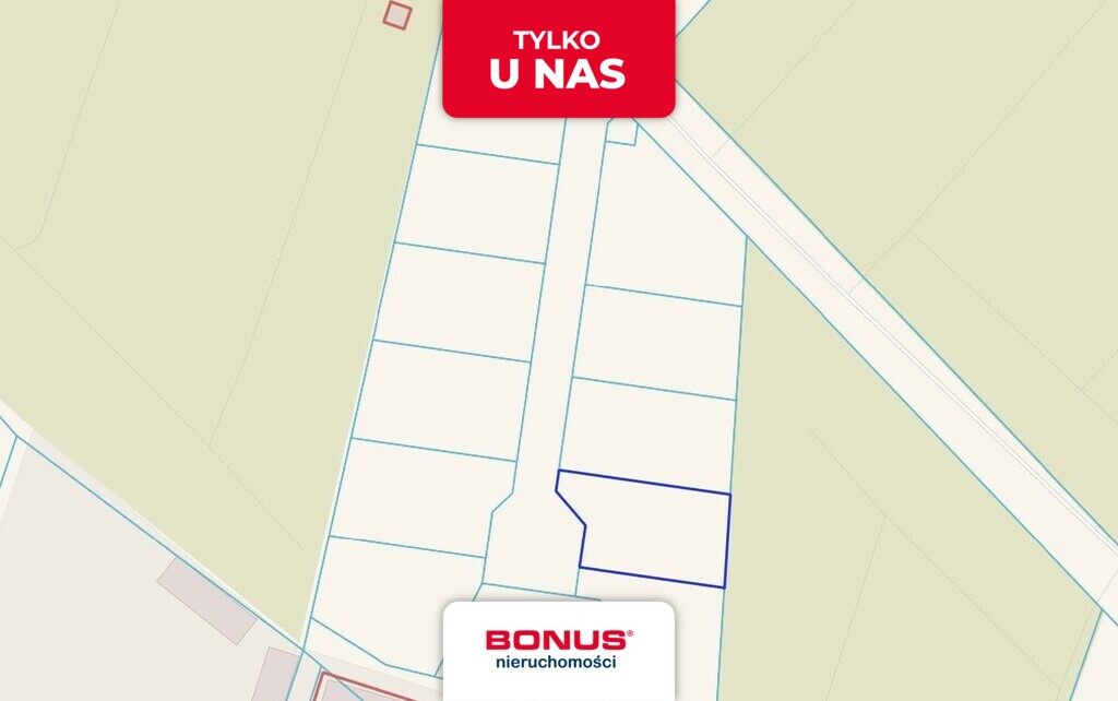 Działka 808m2 o regularnym kształcie (1)