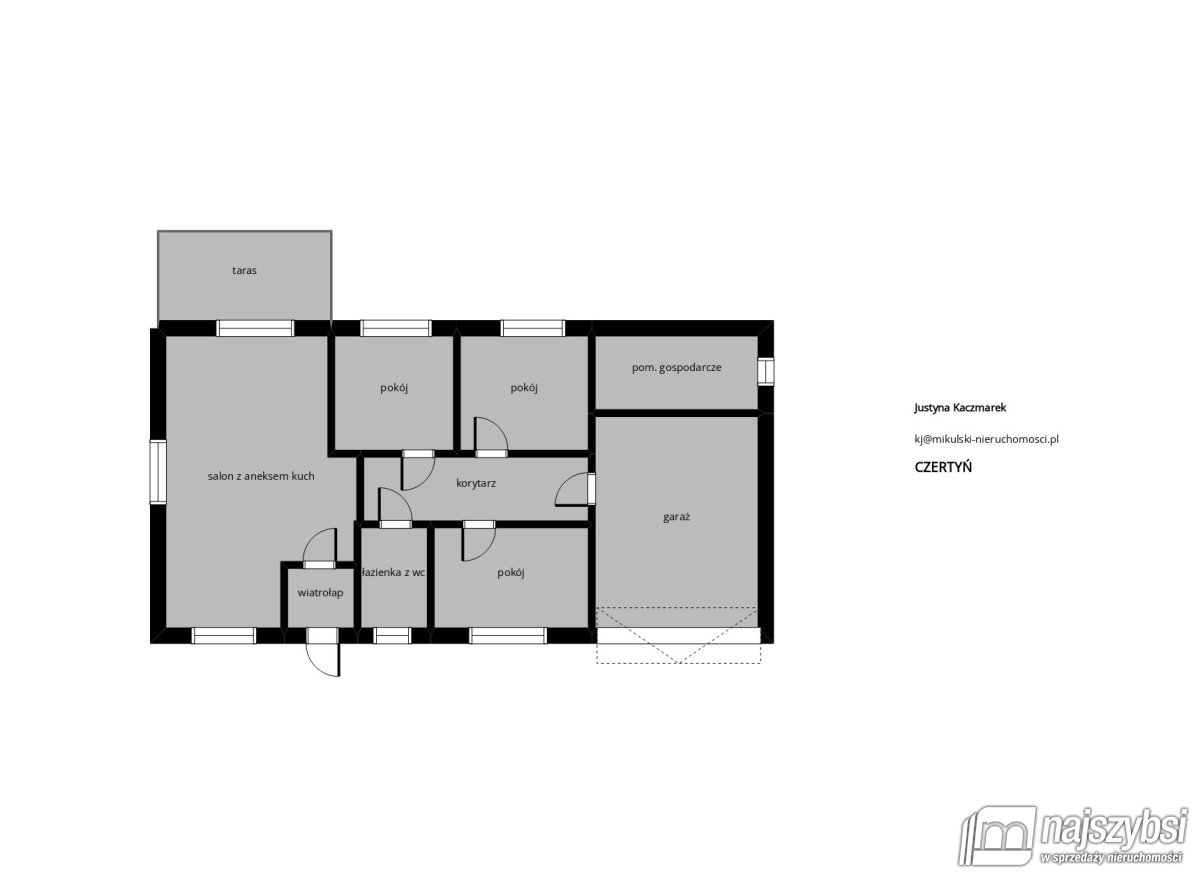 IŃSKO - CZERTYŃ - dom przy lesie - duża działka. (27)