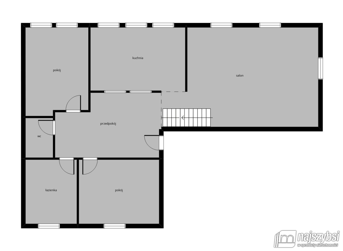 Goleniów - mieszkanie w centrum, adaptacja 2000r. (20)