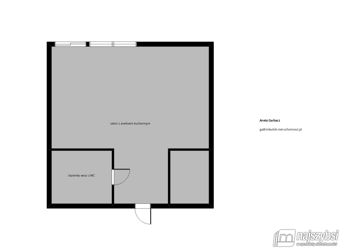 Kołobrzeg- kawalerka blisko dworca PKP (7)