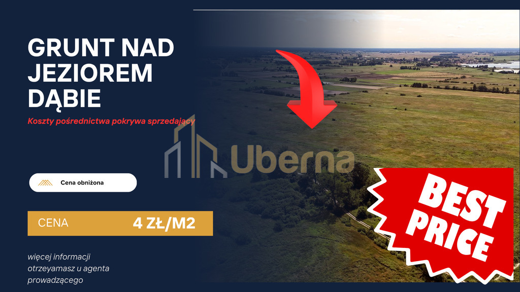 Działka rolna niezabudowana nad jeziorem (1)