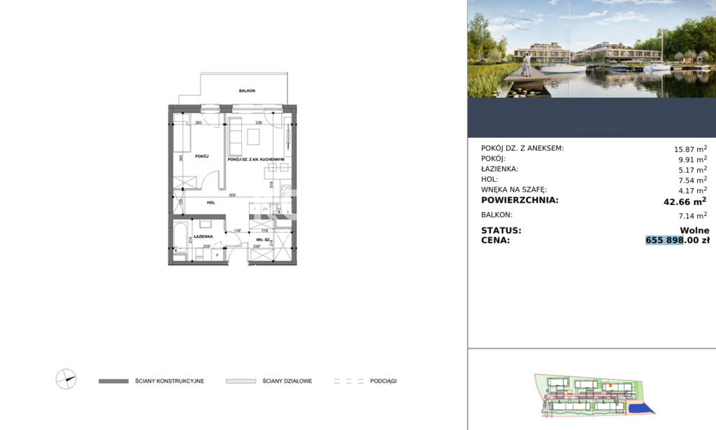 2 pokojowy apartament PREMIUM przy MARINIE (6)