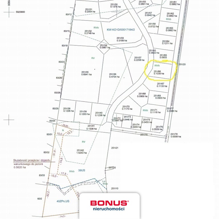 Działka nad jeziorem Lubie (4)