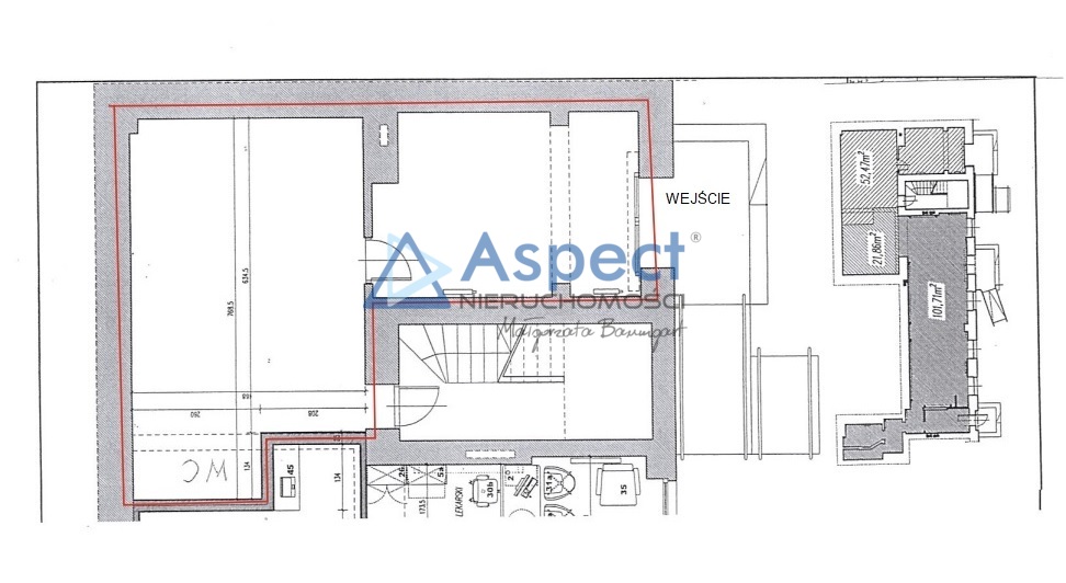 Lokal, 53 m2, parter, Szczecin Centrum (1)